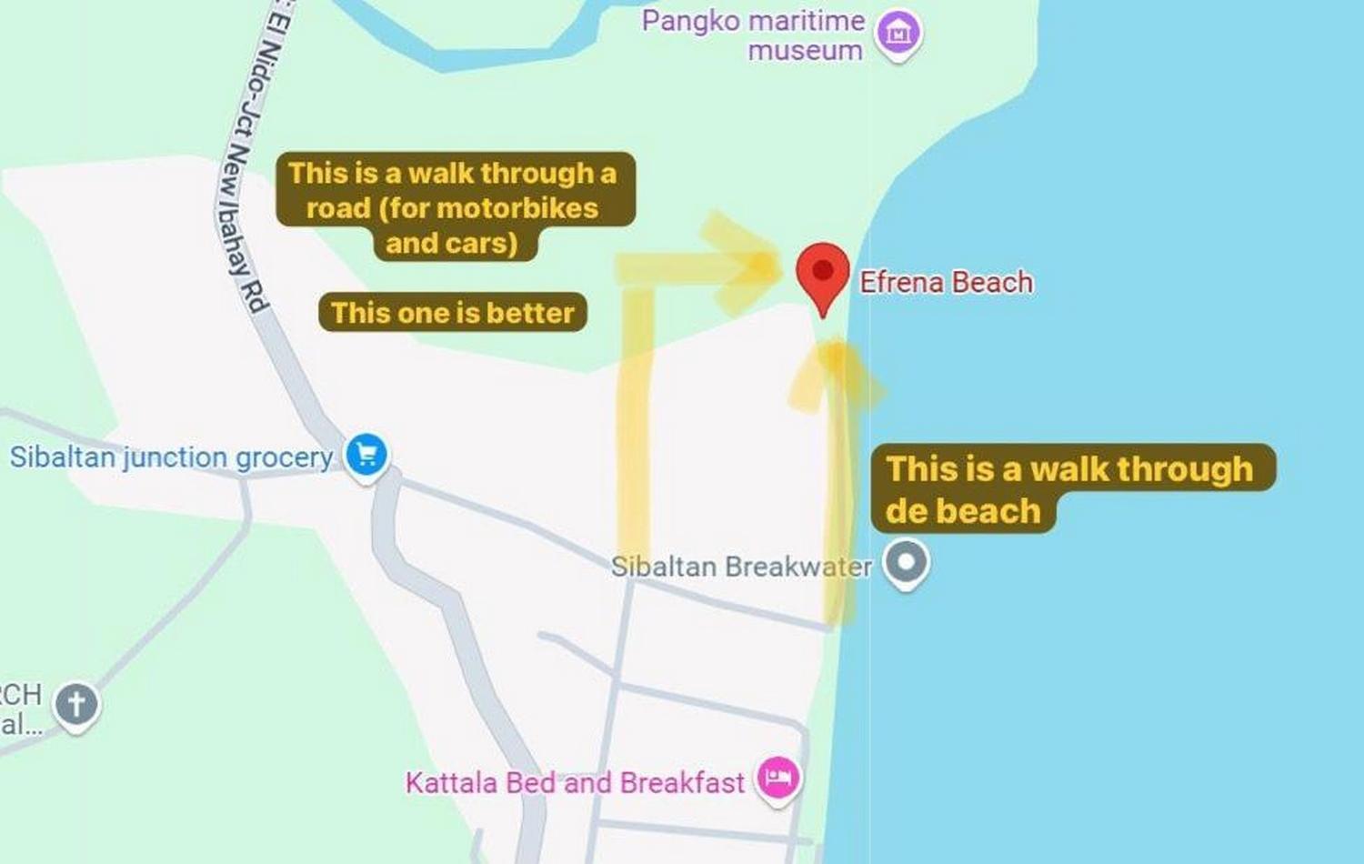 Efrena Agro Tourism Beach 엘니도 외부 사진